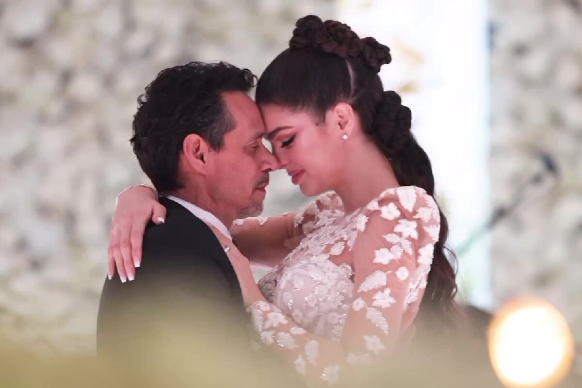Marc Anthonyy Nadia Ferreira se casaron el pasado 28 de enero en el Pérez Art Museum de Miami, Estados Unidos (Foto: Nadia Ferreira/ Instagram)
