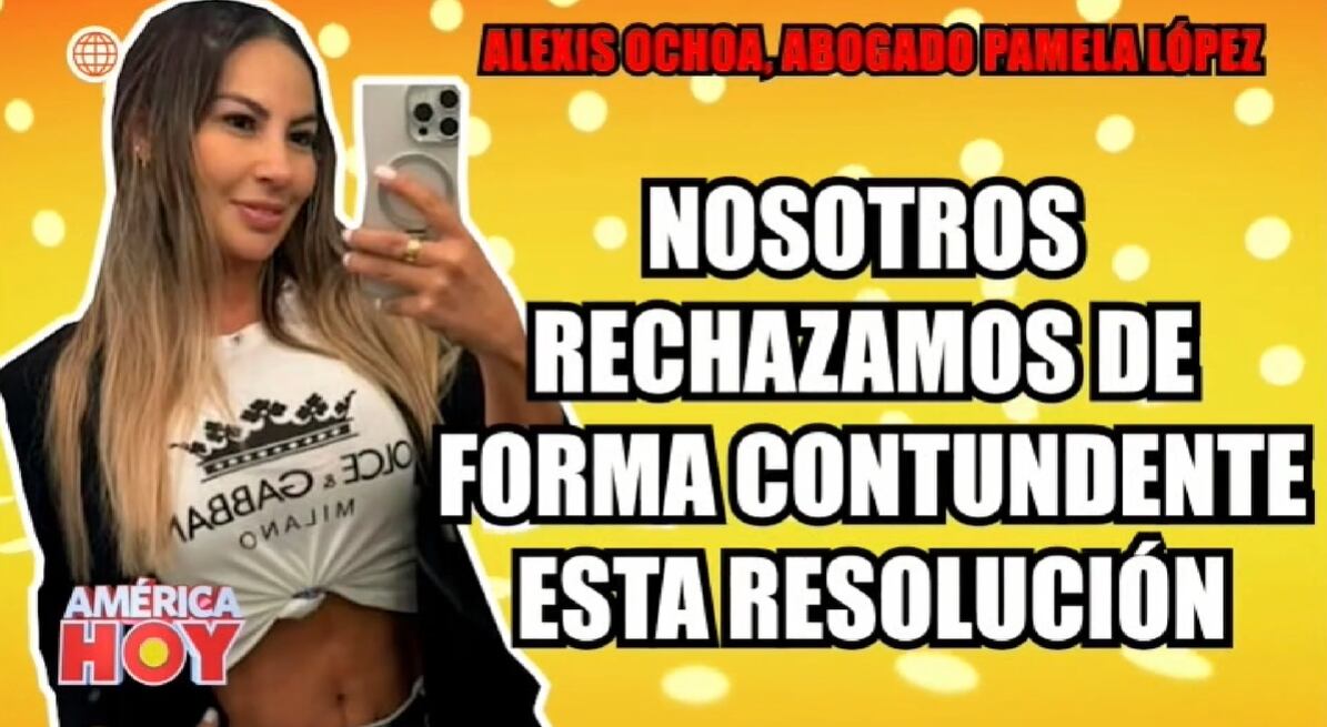 Abogado de Pamela López apelará a medidas de protección de Cueva