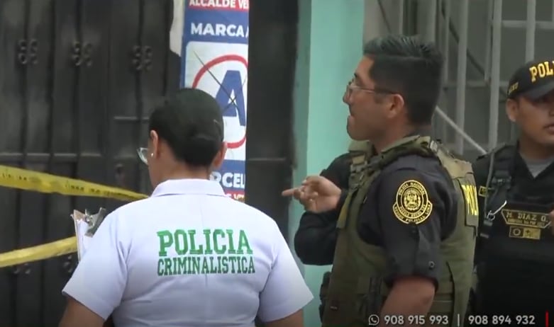 Asesinato de venezolanos en Villa El Salvador. (América Noticias)