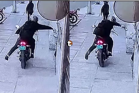 ¡Nueva modalidad de robo! Falso repartidor y cómplice en moto arrebatan celular con Yape abierto y vacían...