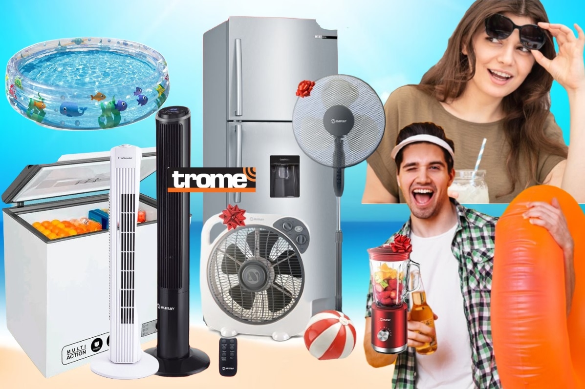 En estos días sigue siendo notorio el aumento de la temperatura y la búsqueda de productos para ventilar y refrescarse. (Pvproduction /LookStudio/ Freepik/ Hiraoka /Compos. Isabel Medina / Trome).