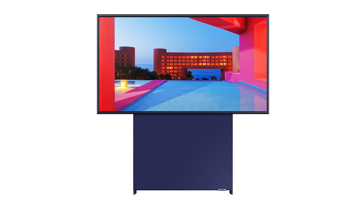 La tecnología de orientación de la pantalla "The Sero" se conecta a la perfección con los dispositivos móviles. (Foto: Samsung)