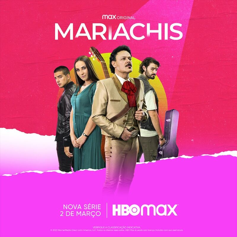 Poster oficial de la serie “Mariachis”, producción de HBO Max (Foto: HBO Max)