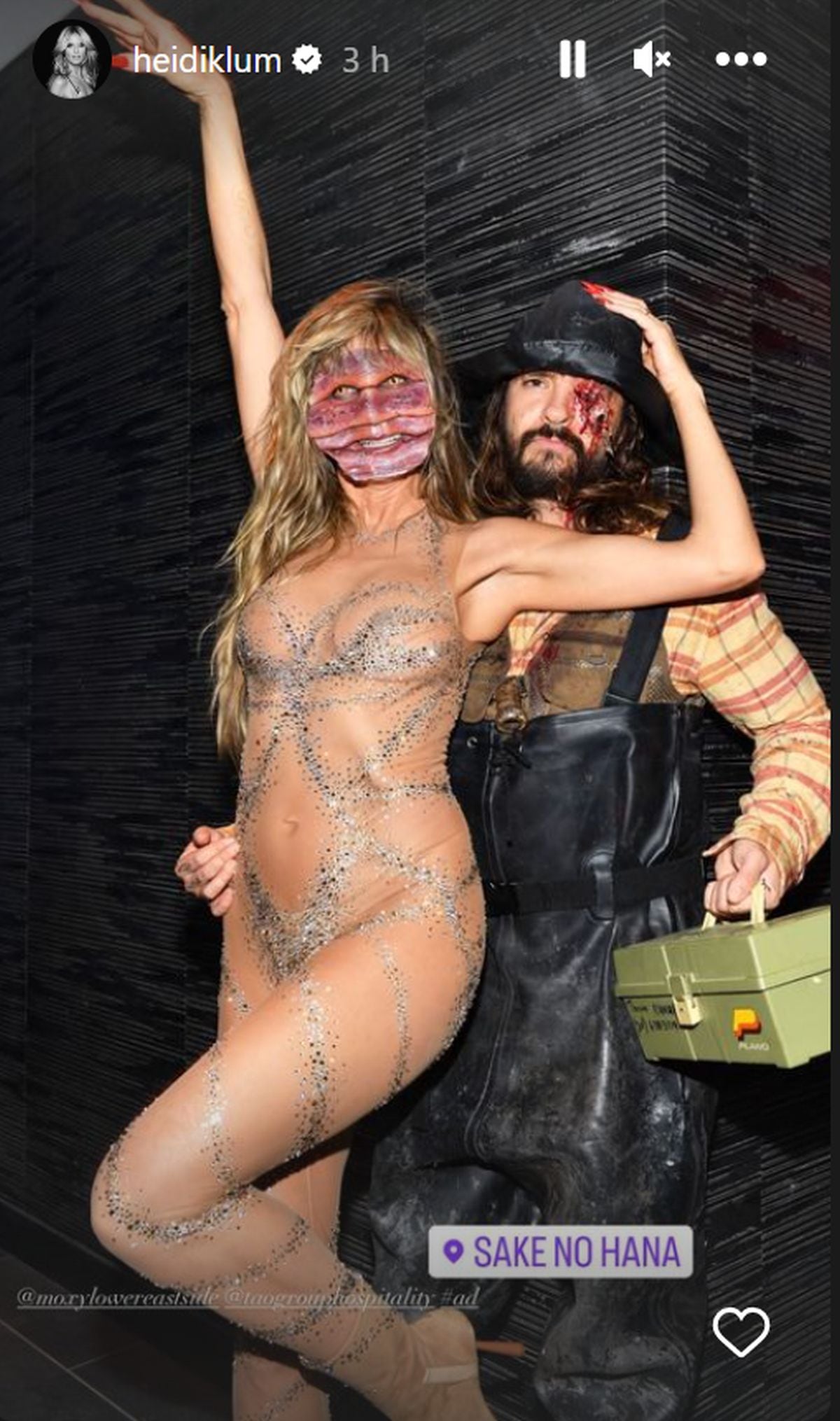 Heidi Klum es lun referente de la moda y la reina de Halloween (Foto: Heidi Klum/Instagram)