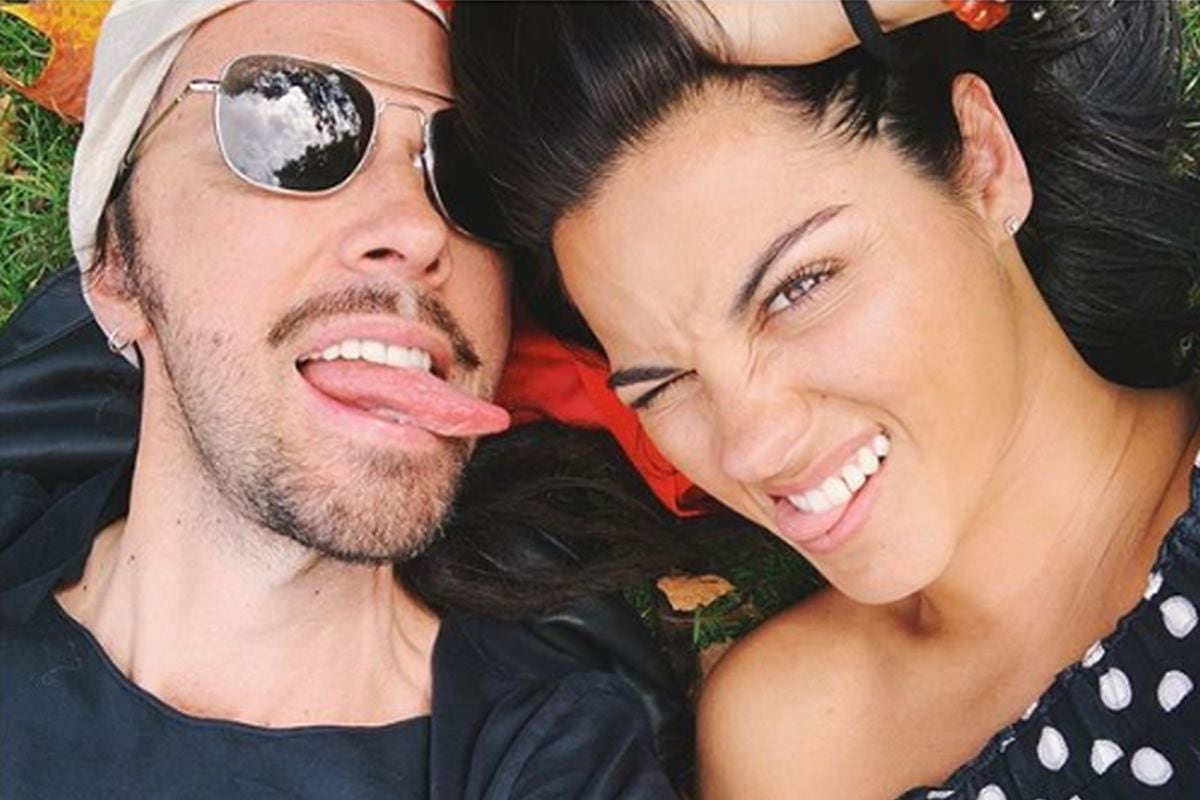 La actriz y Koko Stambuk cuando aún eraan pareja (Foto: Maite Perroni / Instagram)