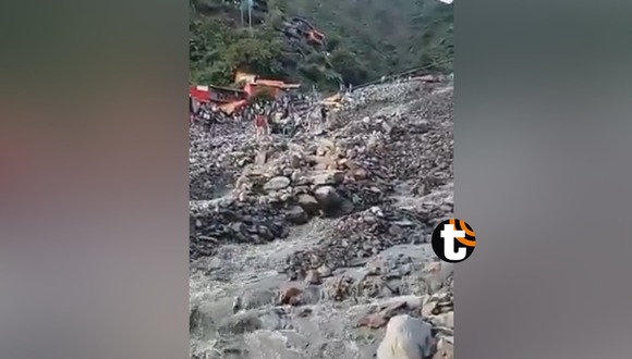 Deslizamiento en Puno