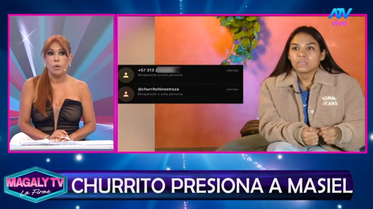 Masiel Málaga asegura que recibió amenazas contra su hijo tras negarse a retirar denuncia contra ‘Churrito’ Hinostroza.