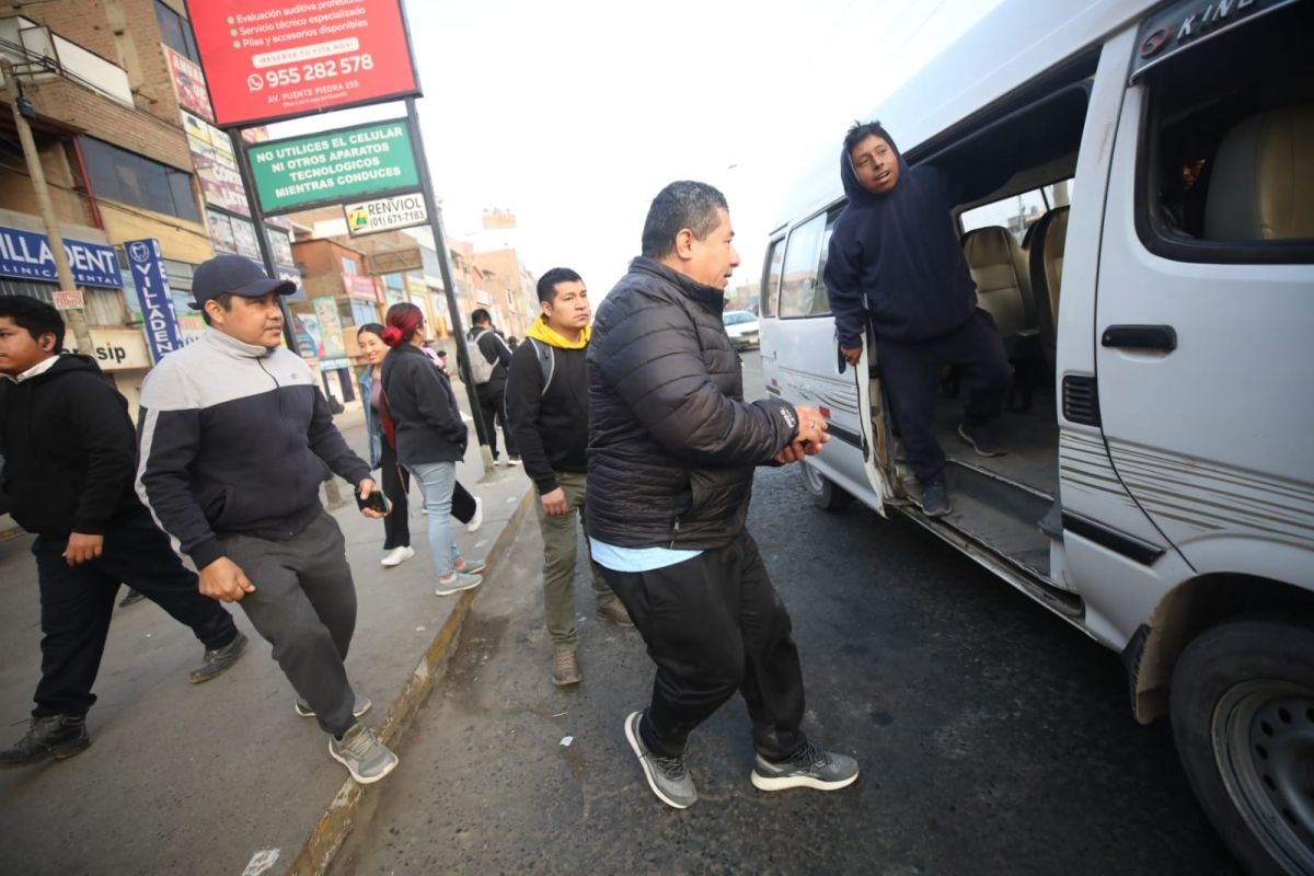 Se viene otro paro de transportes (Fotos: Diana Marcelo/ @photo.gec)