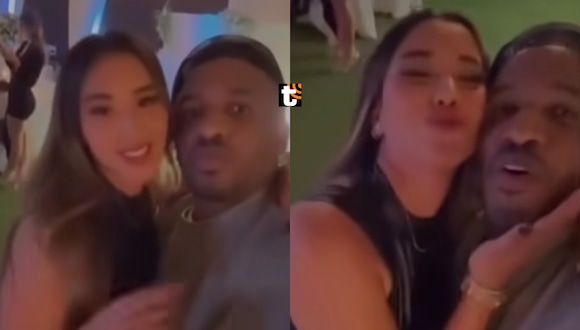 TROME - Farfán y Xiomy se lucen ENAMORADOS en cumple de Ana Paula, pareja de Guerrero: “Dame luz bebé”