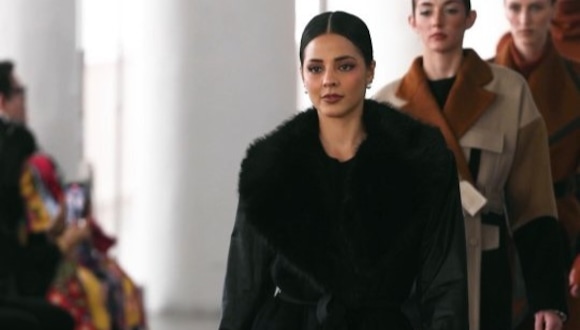 Luciana Fuster brilló en la pasarela del New York Fashion Week