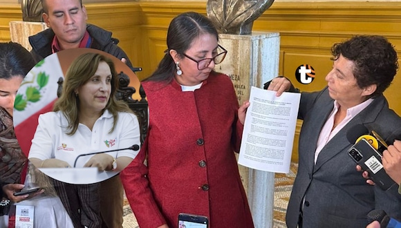 Ruth Luque y Susel Paredes buscarán firmas a la moción de vacancia contra Dina Boluarte. (Difusión)