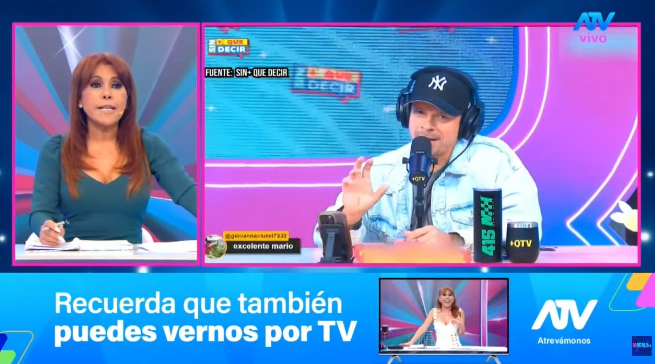 Magaly responde con todo a Mario Hart.