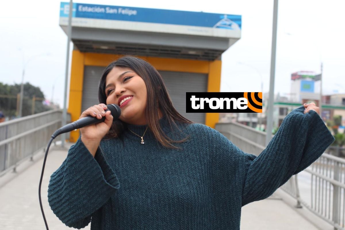 Gracias Gómez es una madre luchadora que trabaja cantando baladas romántica. Foto: Violeta Ayasta/Trome.