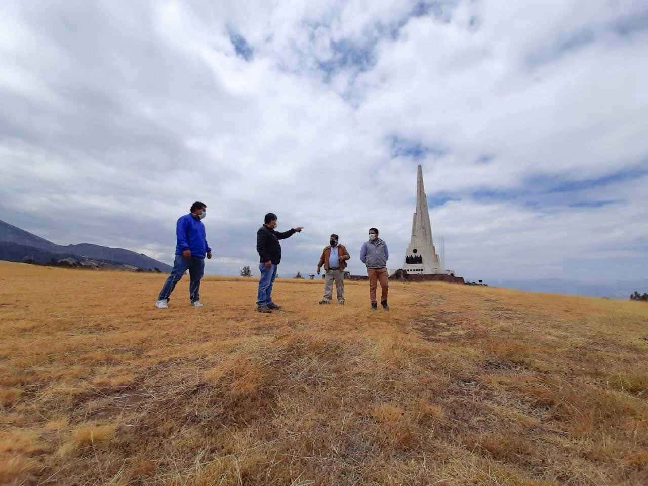 Autoridades regionales realizaron las coordinaciones para que se pueda ejecutar esta restauración.