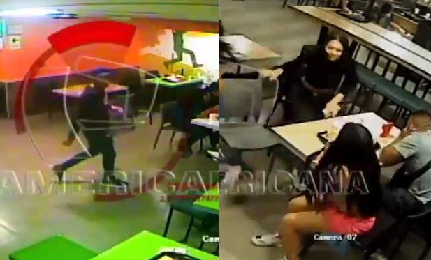 Este es el momento del asesinato del empresario huancavelino en McDonald's. (Panorama)