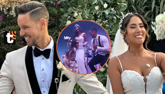 Hija de Melissa Paredes se robó el show en boda