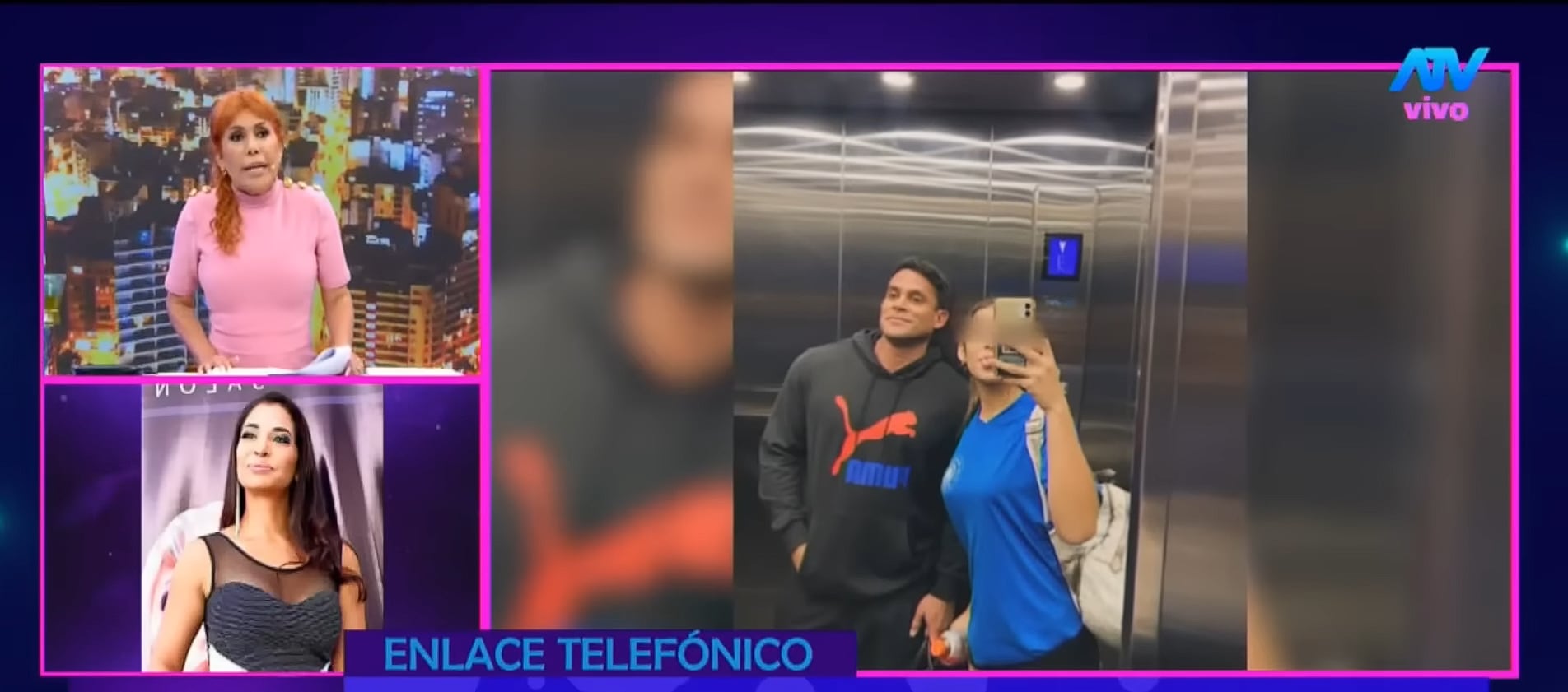 Melanie Martínez revela la disputa que tiene con Christian Domínguez. (Fuente: ATV)