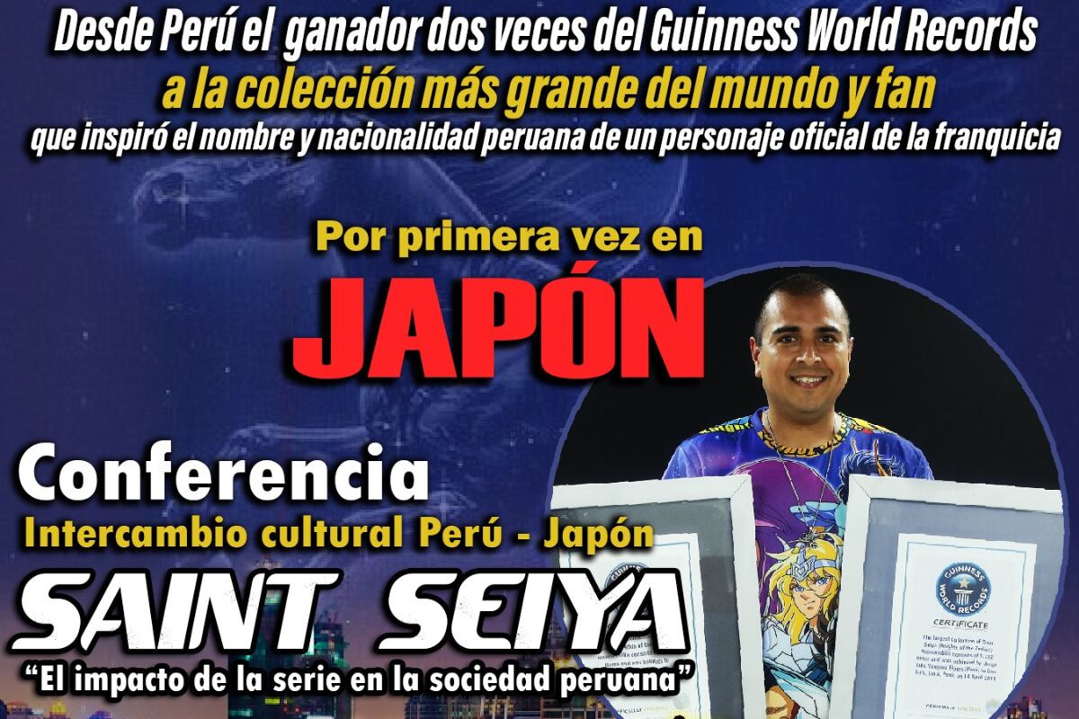 Coleccionista peruano dará conferencia en Japón
