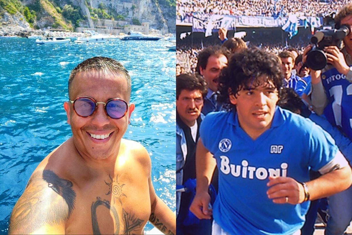 Roberto Merino nos cuenta su historia de vida en el fútbol y sobre su ídolo, Diego Maradona (Foto: GEC)