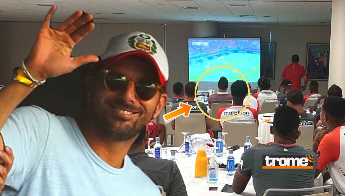 Claudio Pizarro compartió tarde-noche con selección peruana (Foto: @SeleccionPeru)
