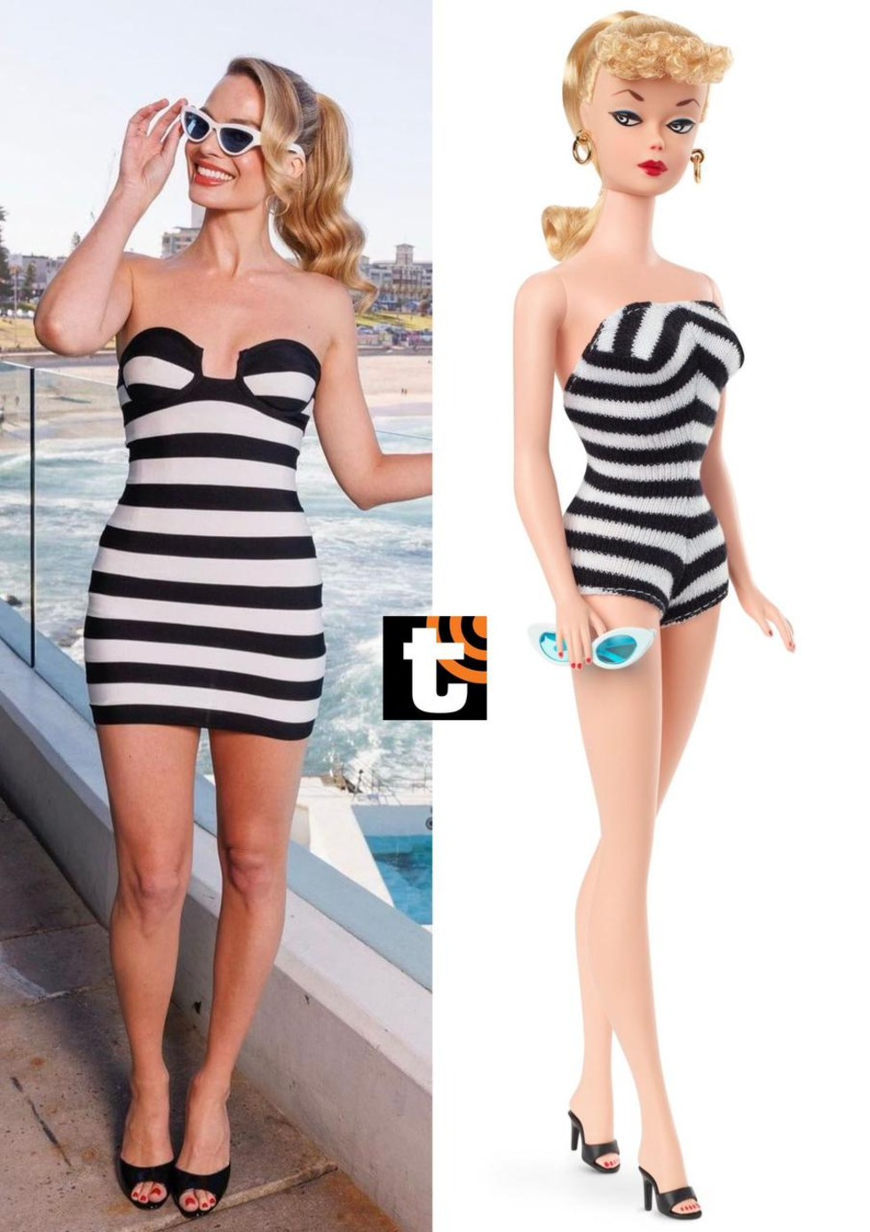 Margot Robbie encarnará el papel de la icónica muñeca Barbie. (Redes sociales)