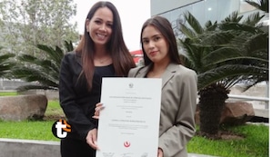 Gianella Marquina, hija de Melissa Klug, se recibió como abogada y le manda sentido mensaje a su mamá