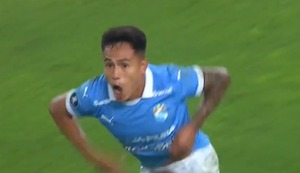 ¡Golazo! Jesús Pretell metió un bombazo de fuera del área y Cristal empata con Palmeiras | VIDEO