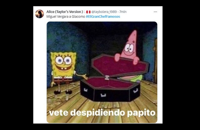 Memes de El Gran Chef: La Revancha