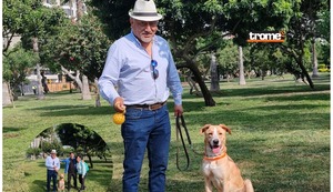 Vaguito: El actor perruno fue rescatado de las calles, tenía mucho miedo, pero el equipo de la película lo llenó de amor