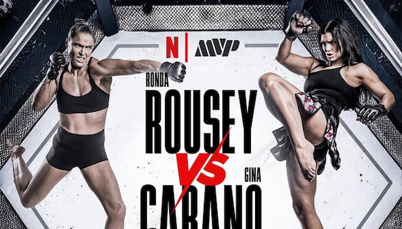 TROME | Ronda Rousey vs Gino Carano este 16 de mayo (Netflix)