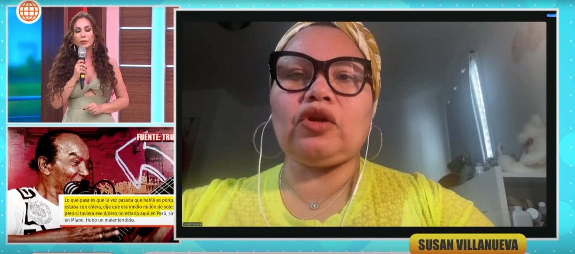 Hija de Melcochita sale en su defensa. (Video: América Hoy)