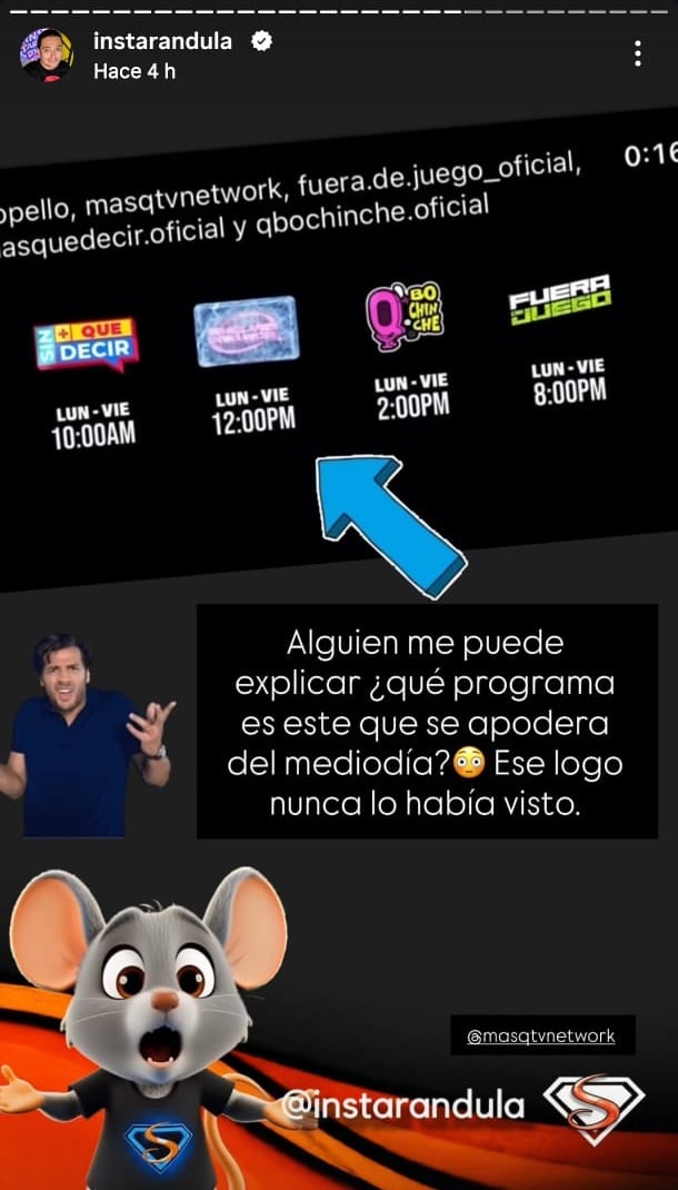 Canal de streaming se renueva con nuevo nombre, nuevo programa y nuevo horario.
