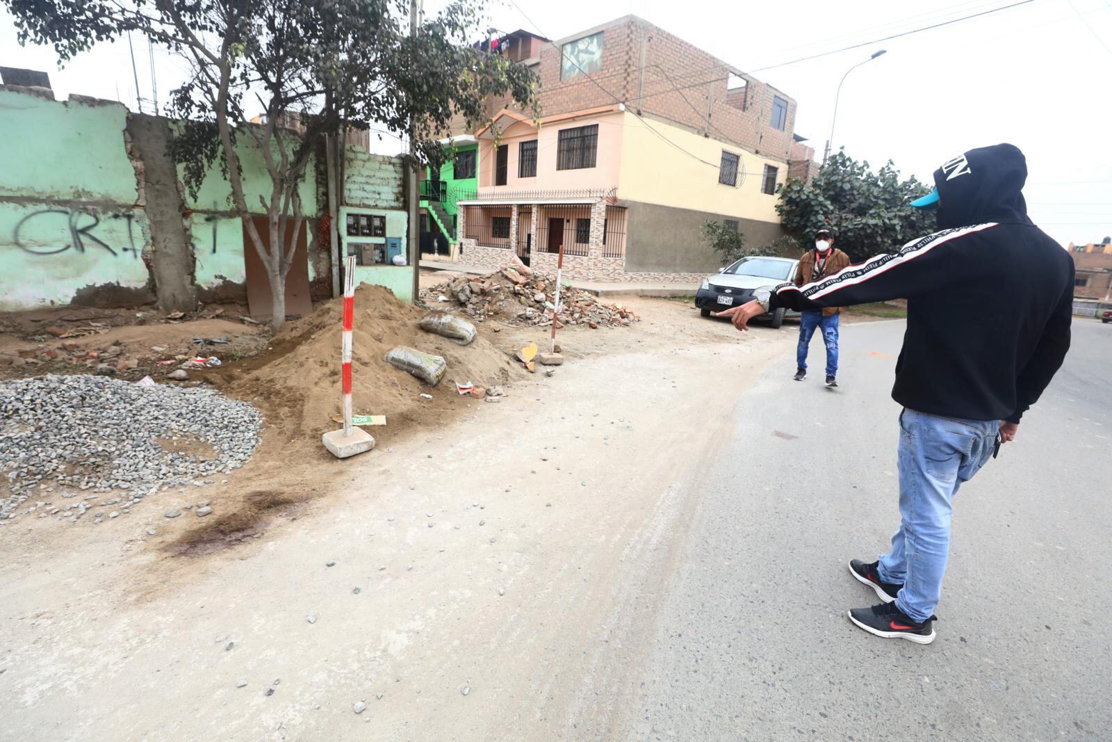 Aquí ocurrió el intento de homicidio en agravio de David Rojas. | Foto: Gonzalo Córdova