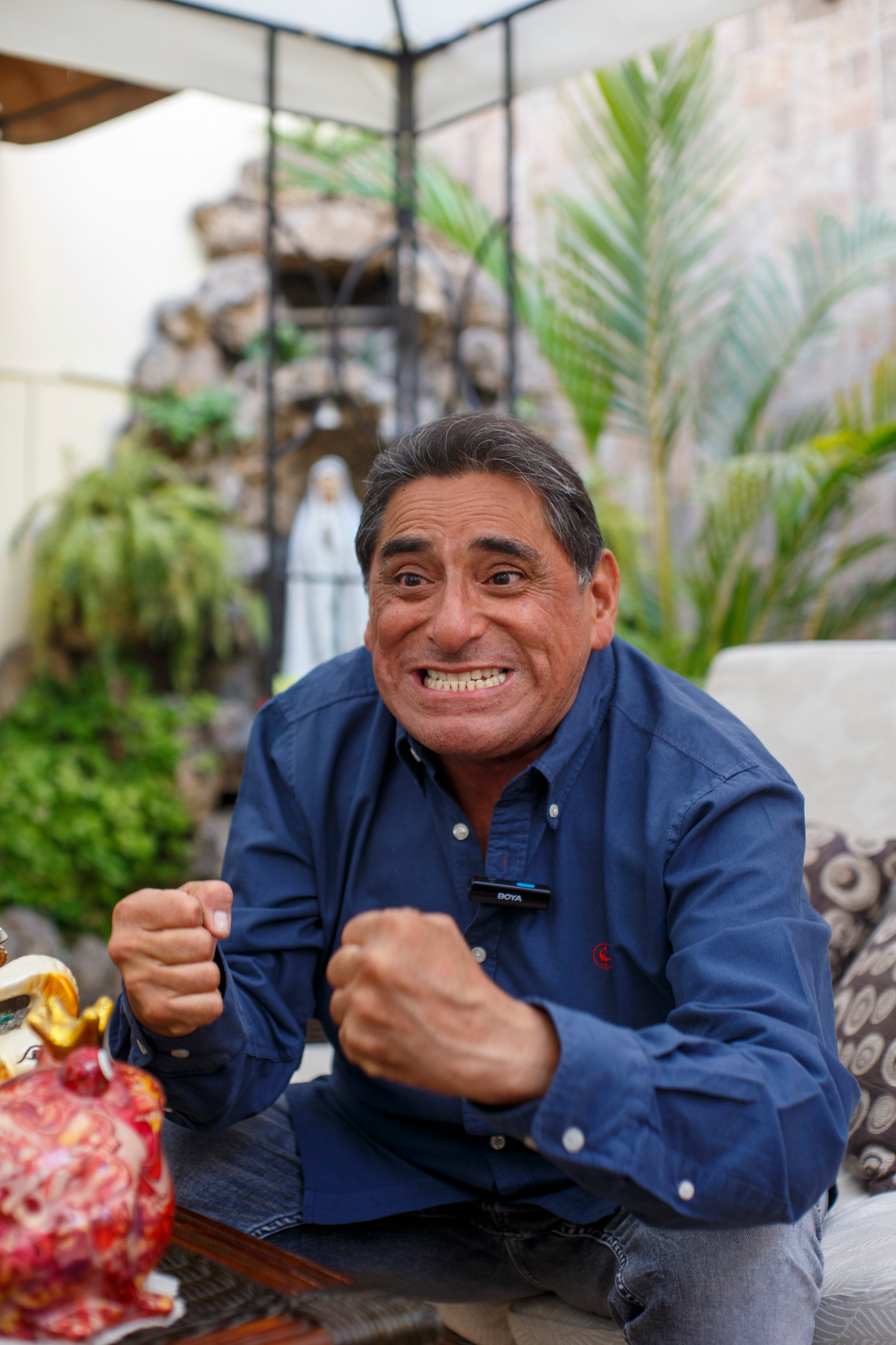 Carlos Álvarez se considera un político antisistema y radical. (Foto: César Campos)