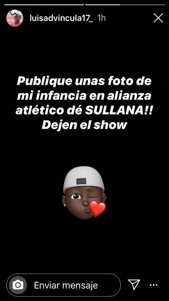 Luis Advíncula en Instagram