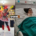 De llevar sonrisas a luchar por su vida: el drama de una joven artista tras atropello