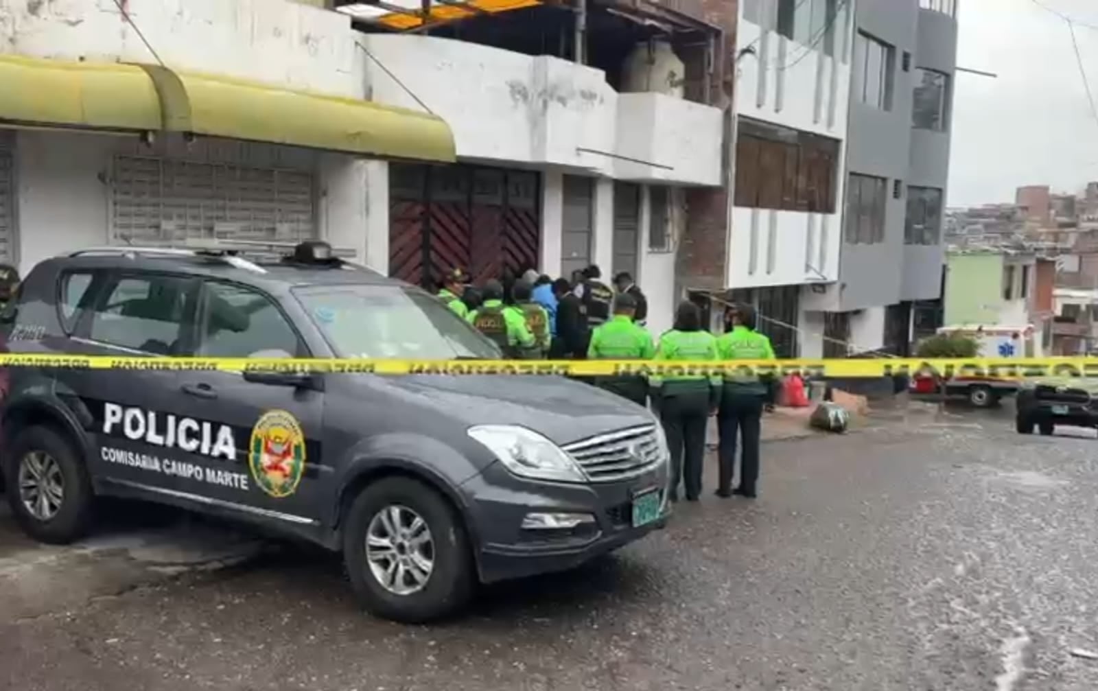 Homicidio en el distrito de Paucarpata. Foto: GEC.