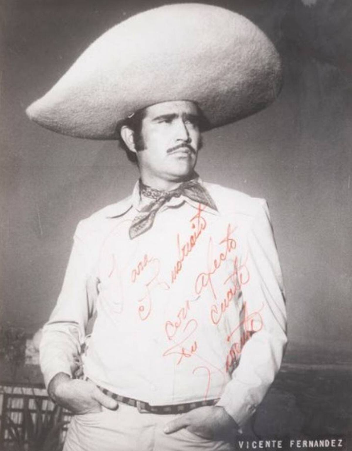 La imagen del 'Chente' que será subastada (Foto: Morton Subastas / Instagram)