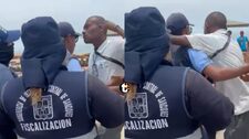 ¡Violencia en Agua Dulce! Fiscalizadora es golpeada en operativo y agresor queda libre