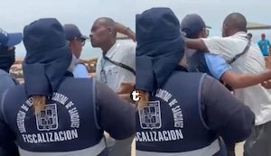 ¡Violencia en Agua Dulce! Fiscalizadora es golpeada en operativo y agresor queda libre