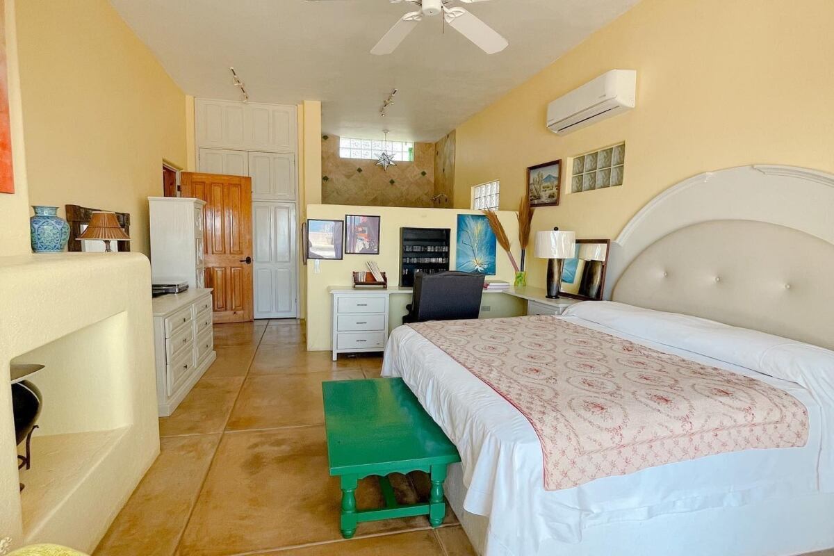 Una de las habitaciones de la vivienda (Foto: KW Mexico)