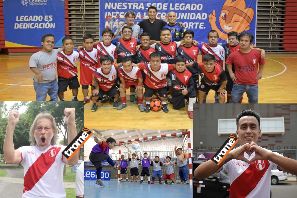 Selección Peruana de Talla baja defenderá nuestros colores en la Copa América. Gareca peruano y Cuevita el imitador alientan a seleccionados. (I. Medina / Legado / Compos. Trome)