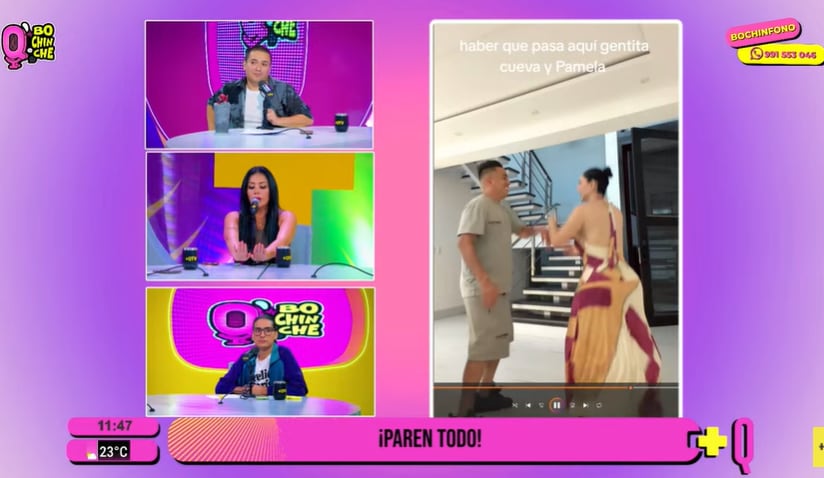 Vanessa Pumarica en Q' Bochinche