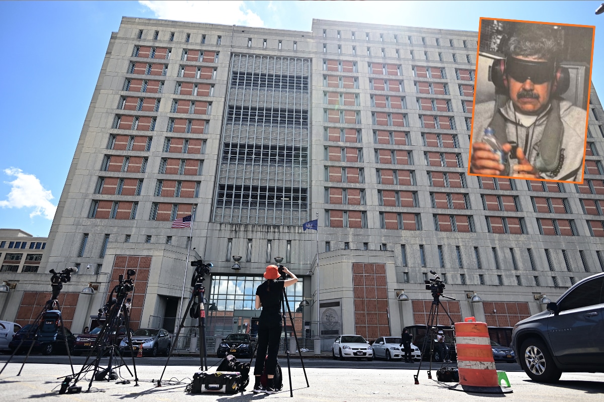 Nicolás Maduro duerme en el Centro de Detención Metropolitana de Brooklyn. (Agencias)