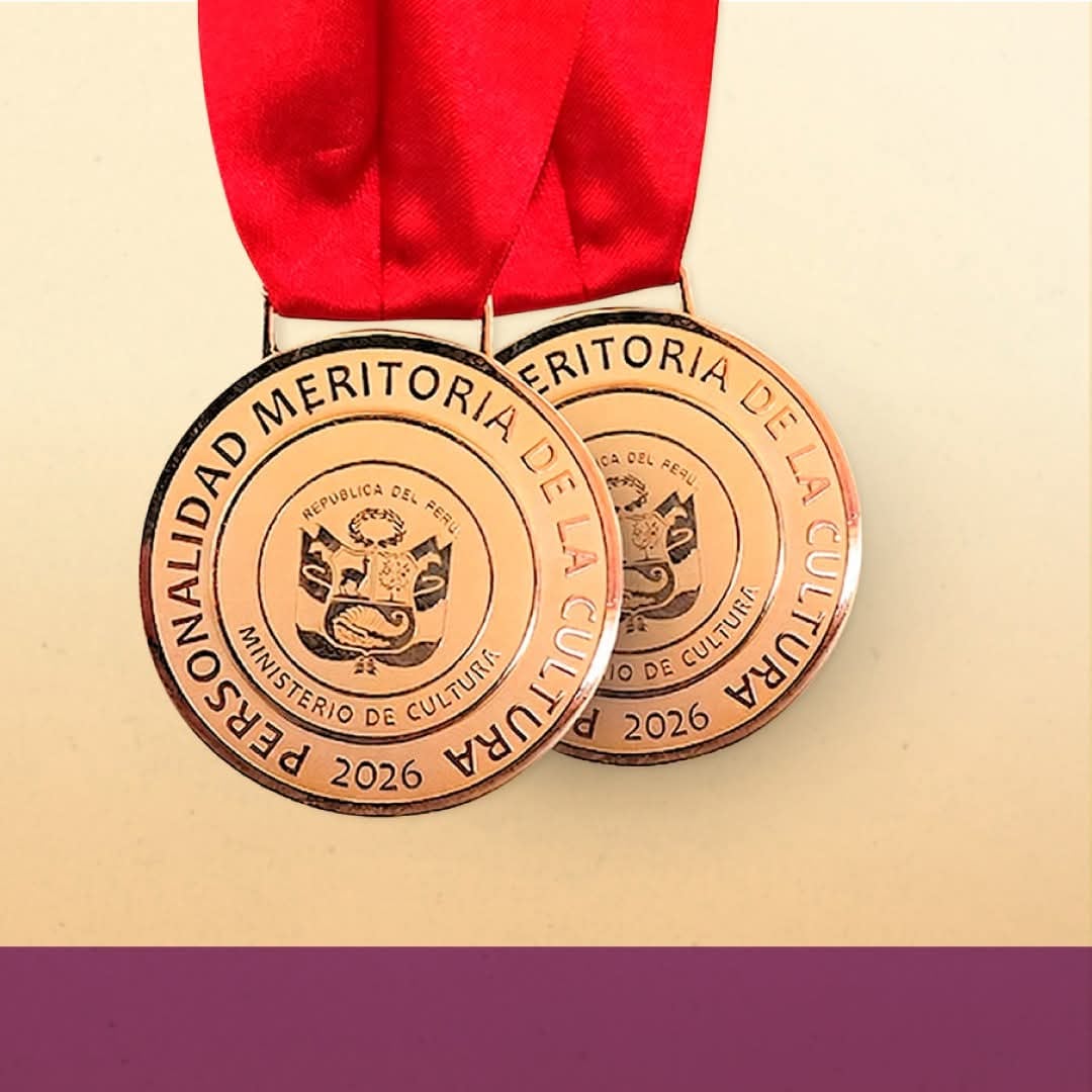 Fue reconocido como Personalidad Meritoria de la Cultura. Foto: Ministerio de Cultura.