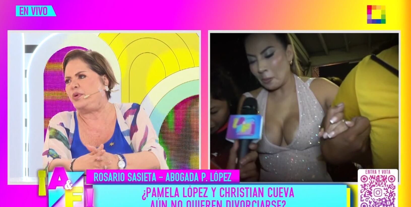 Rosario Sasieta habla sobre las medidas de protección a favor de Christian Cueva.
