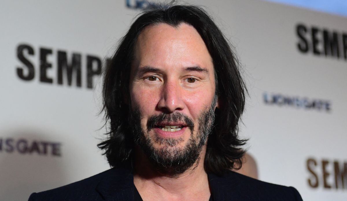 Keanu Reeves estuvo de paso por España algunos días. Mira lo que hizo (Foto: AFP)