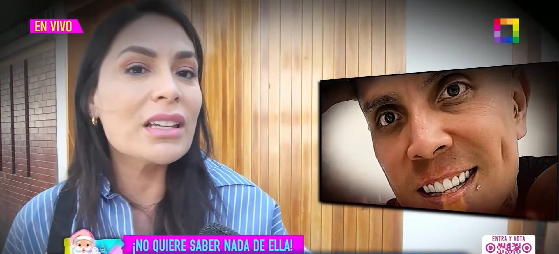 Modelo ya no quiere saber nada de su hermana. (Fuente: Willax)