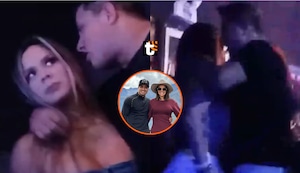 Andrea San Martín es vista en discoteca muy cerca de otro que no es su pareja Yerko Santiago
