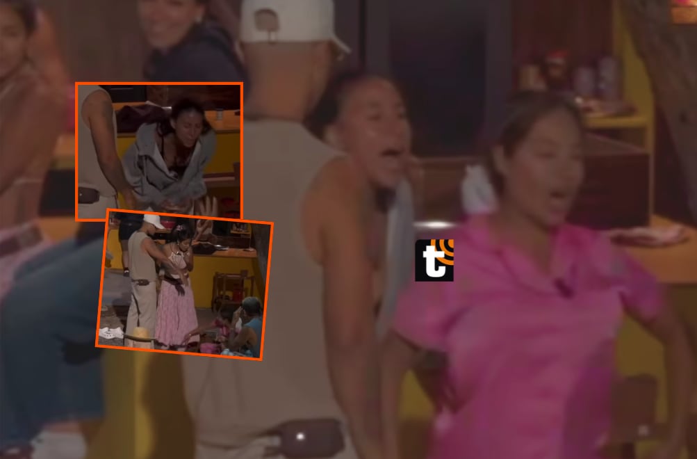 Samahara Lobatón y Shirley Arica en bronca con Pamela López.